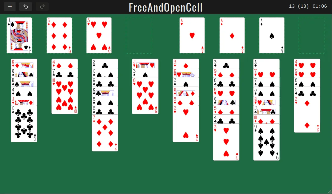 Screenshot of FreeAndOpenCell